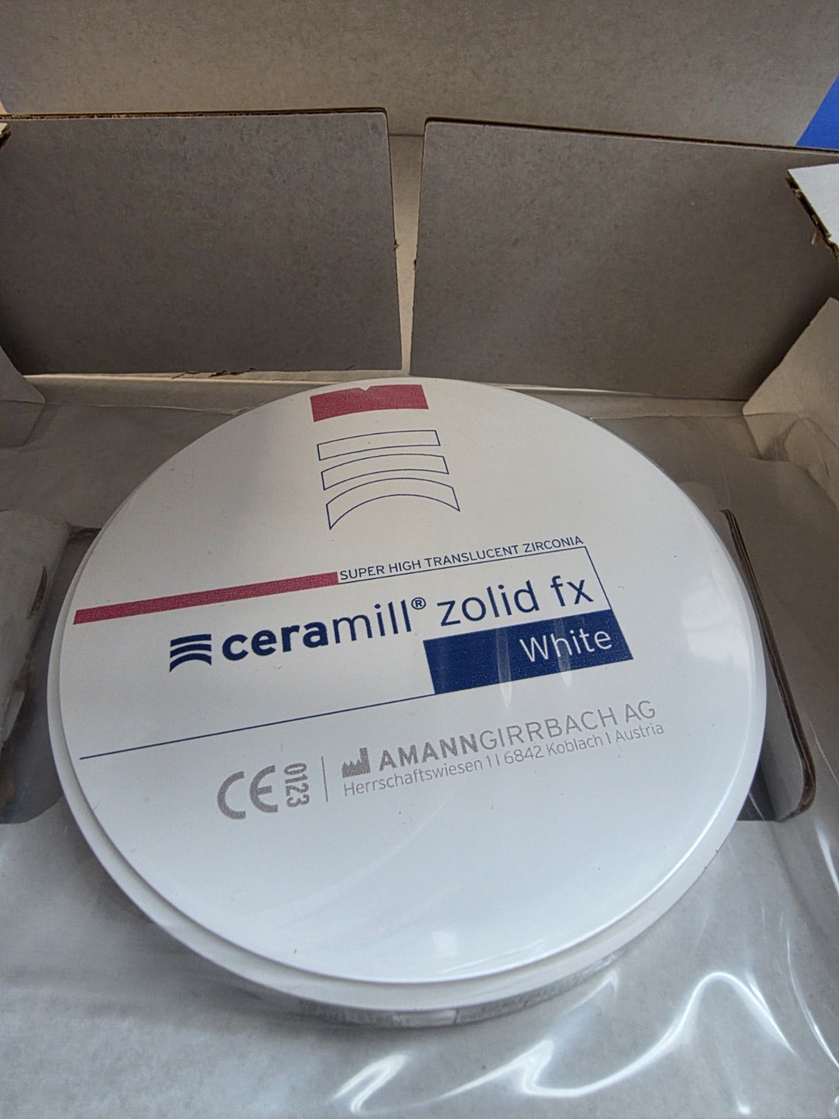 AMANN GIRRBACH -Ceramill Zolid fx 98×14