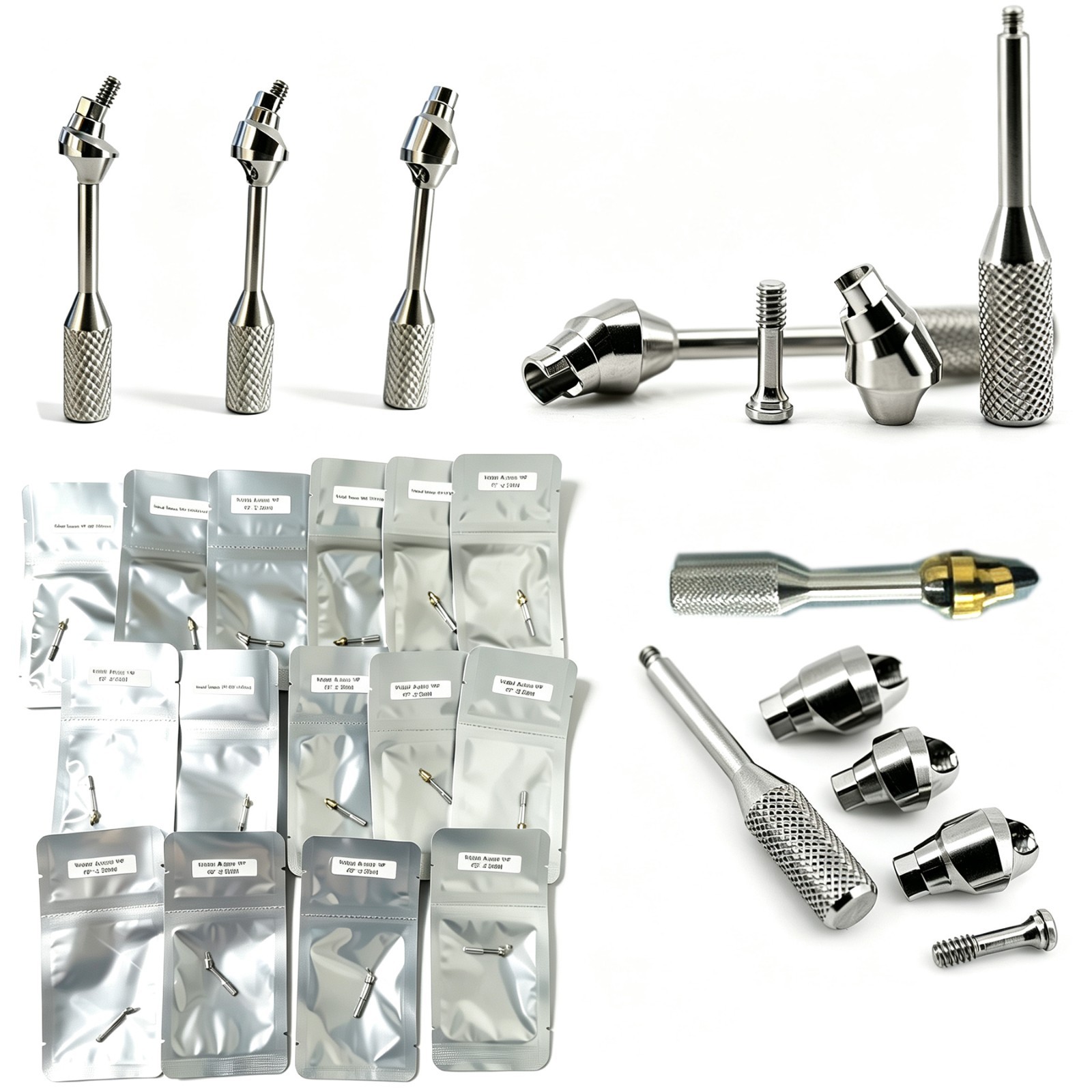 Dental Multi unit Angled abutment Ø4.8 MUA 17/30/45° for Nobel NP/RP Hex Conical