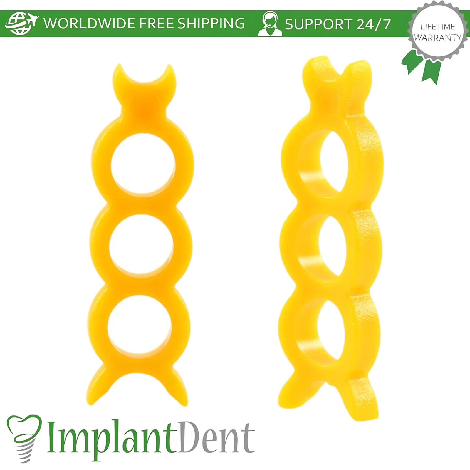 OT Multiuse Bar Overdenture Attachment Dental Kit Dentistry Castable Connector