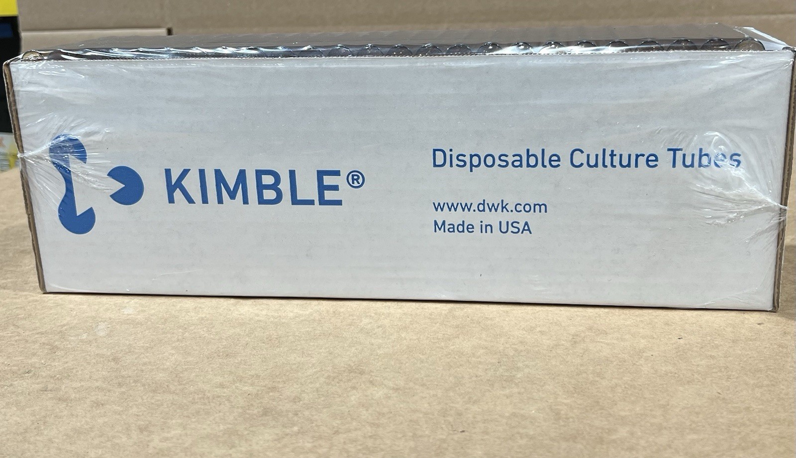 Duran Wheaton Kimble 73500-16100A 16x100mm Amber Borosilicate Glass Tubes 250