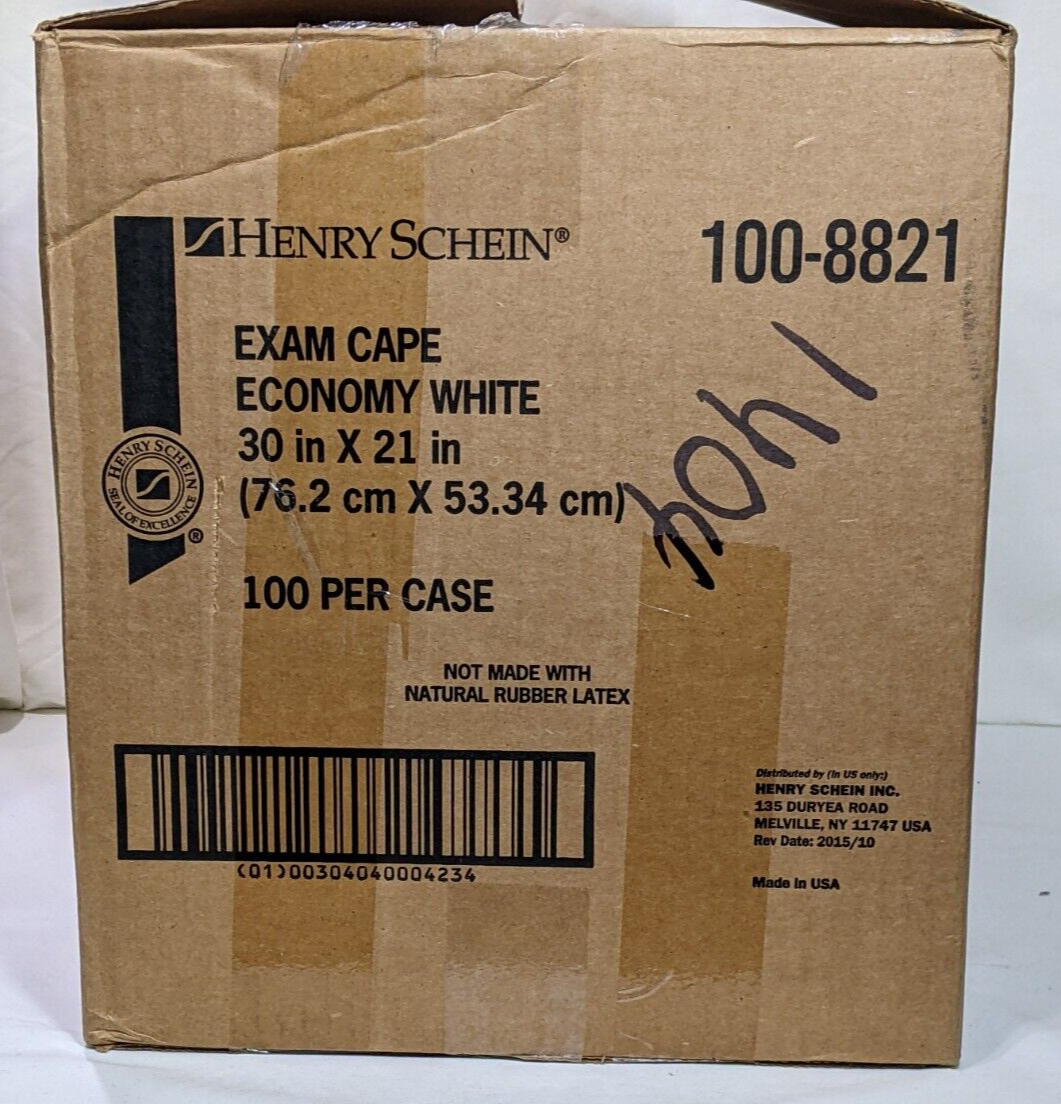 Exam Cape Economy White 30″ x 21″ (Henry Schein 100-8821)