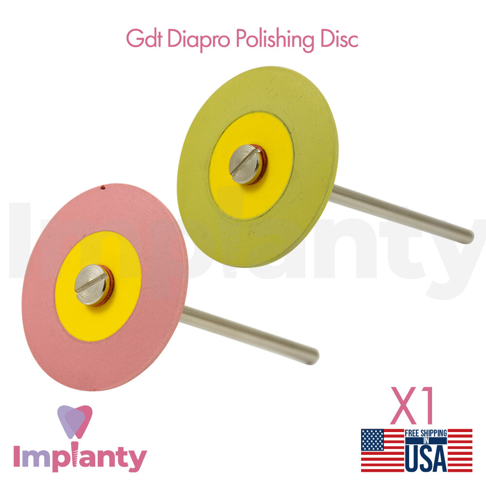 Gdt Diapro Polishing Porcelain Composite Zirconia Wheel Disc Dental Lab Rubber