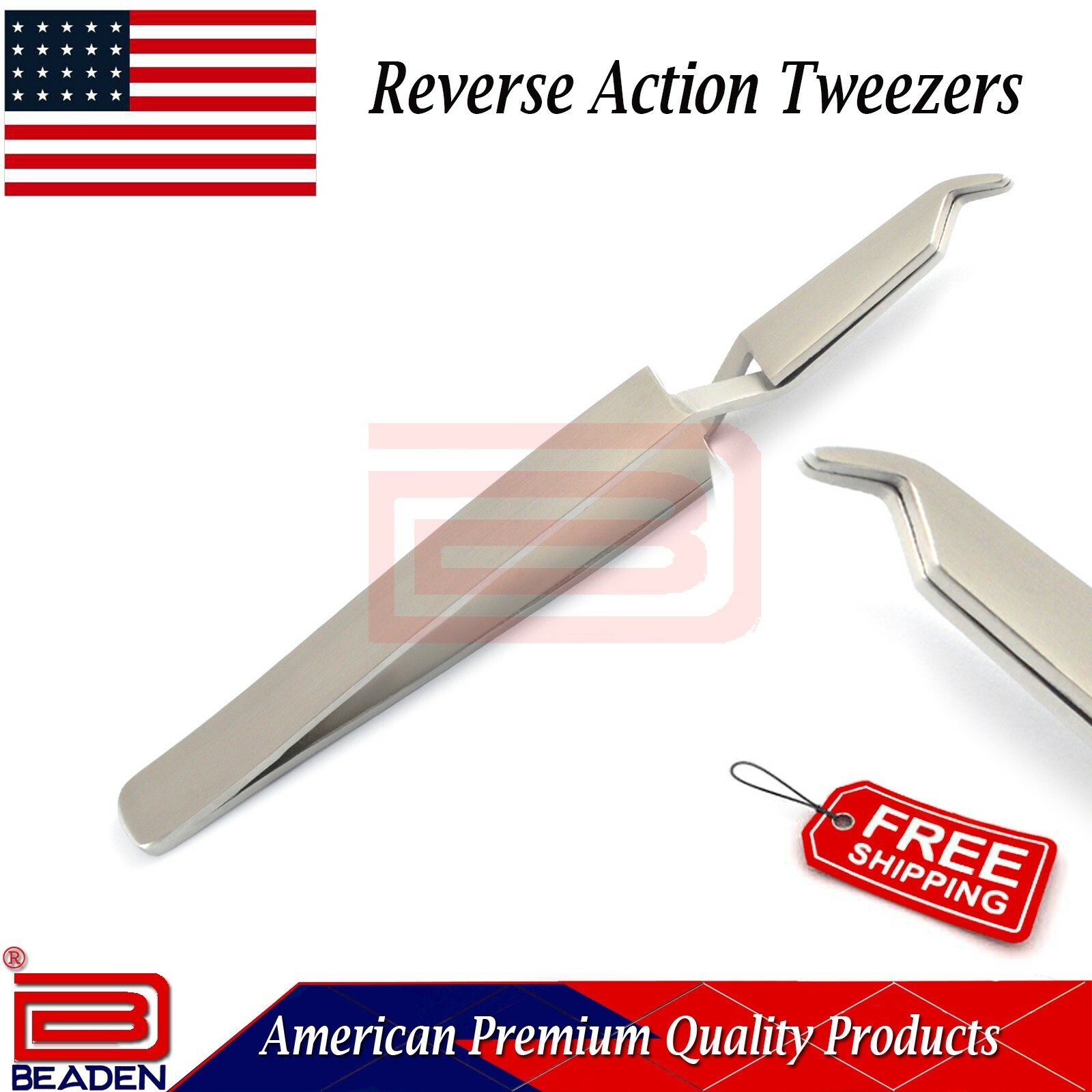 Dental Orthodontic Buccal Tube Tweezers Reverse Action Tweezer