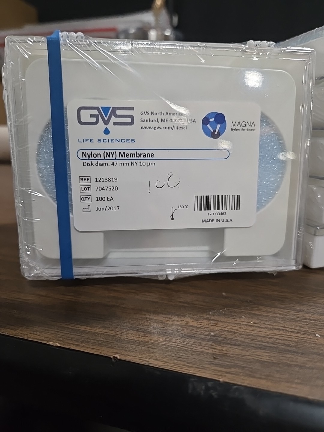 GVS LIFE SCIENCES NYLON MEMBRANE DISCS 1213819 NEW 10 BOXES