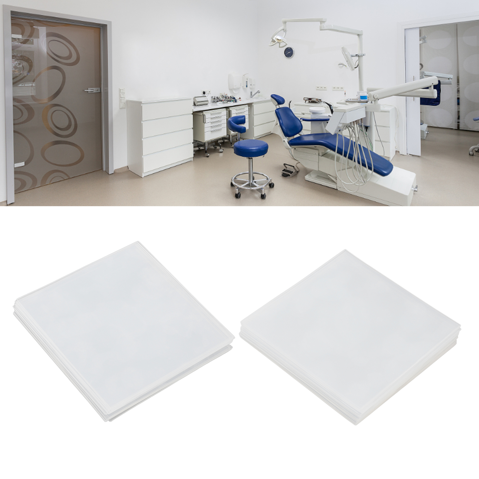 Dental Vacuum Forming Splint Sheets Professional Thermoforming Material (0.04in)