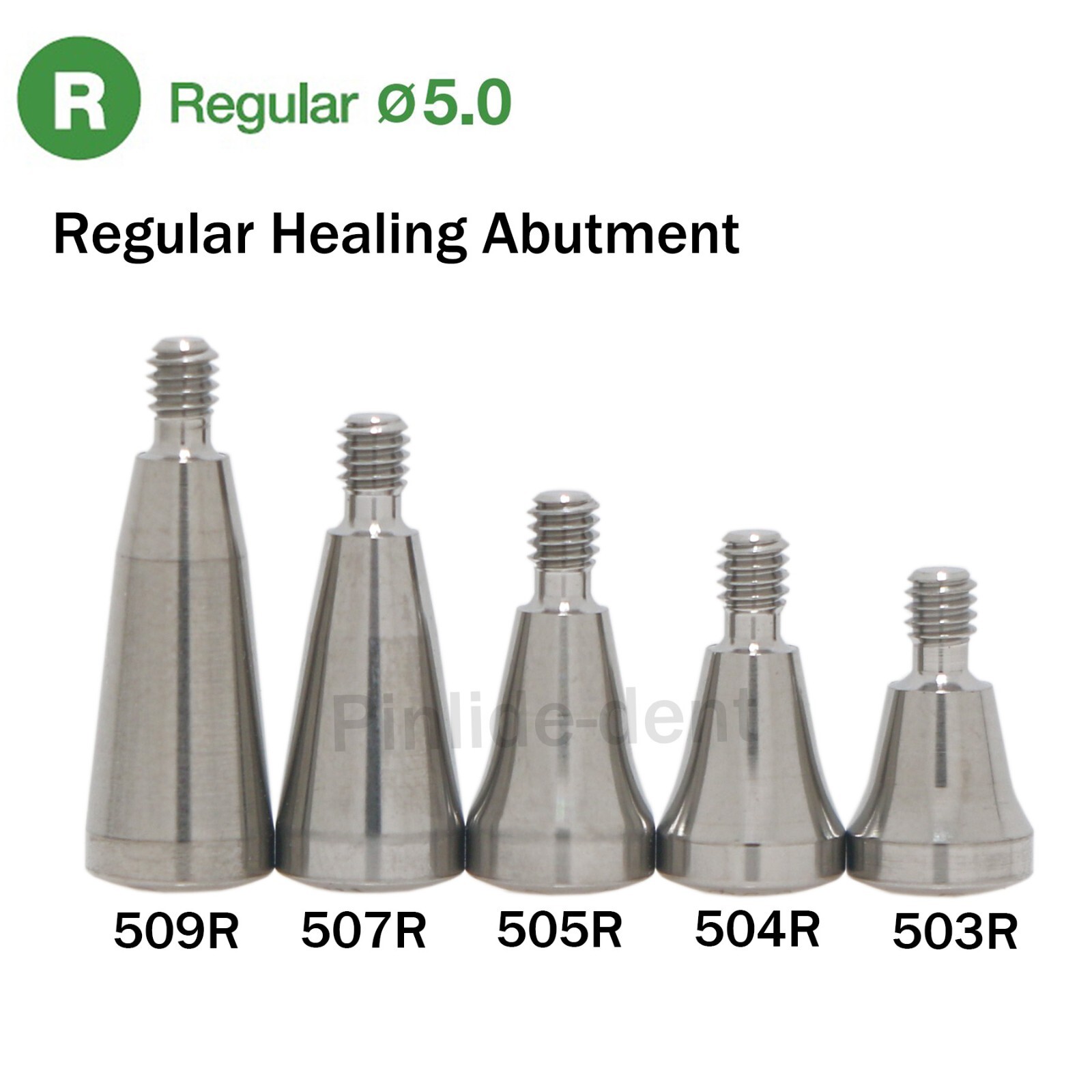 Dental Healing Abutment Caps Regular Mini Cover Screw Platform Fits Oss Hiossen