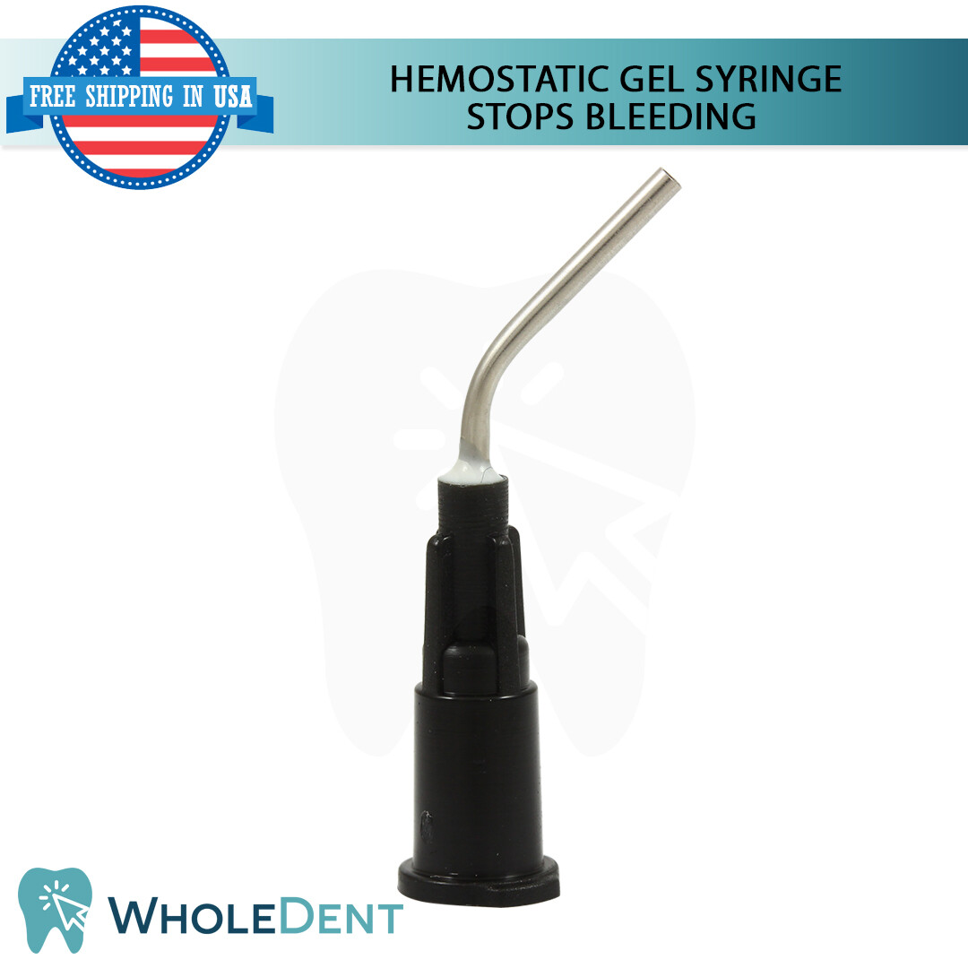 Hemostatic Gel Syringe Bleeding Stop Dental Wound Care Emergency First Aid