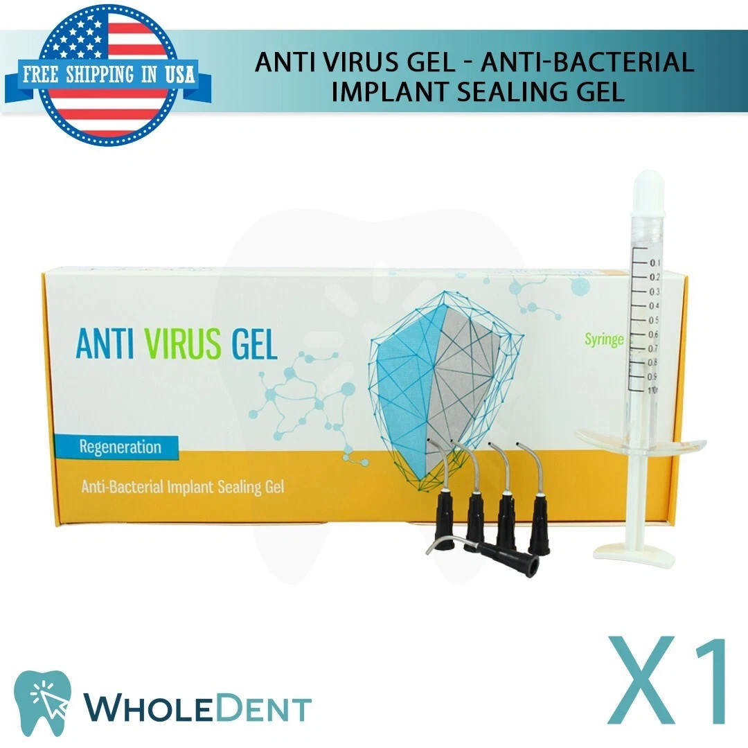 X1 Dental Implant Fixture Seal Gel 0.5cc Gap Sealing Material Thymol Formula