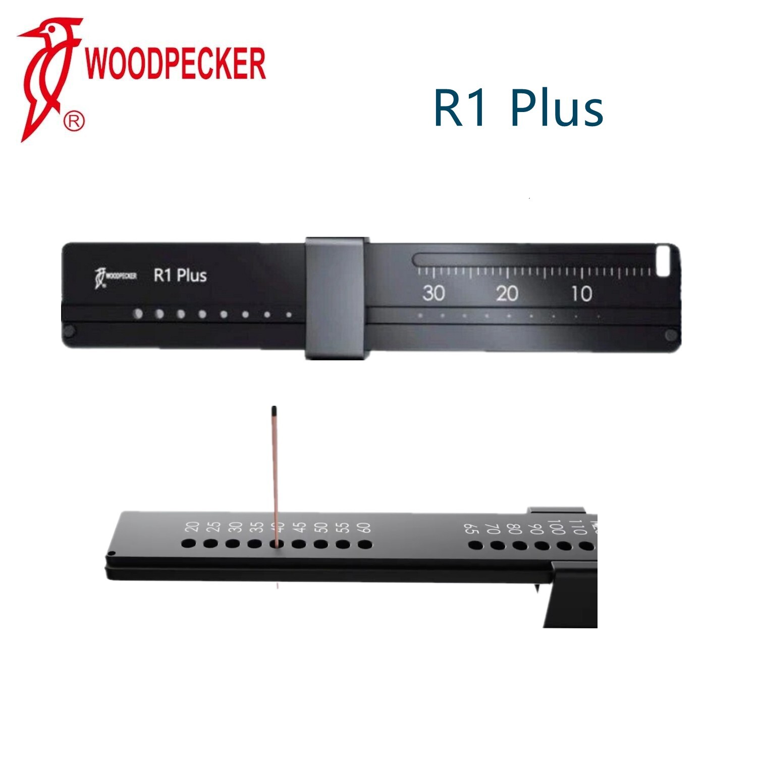 Woodpecker R1 Plus Gutta-percha Points Cutter, 30mm Measuring Ruler for FI-P/G