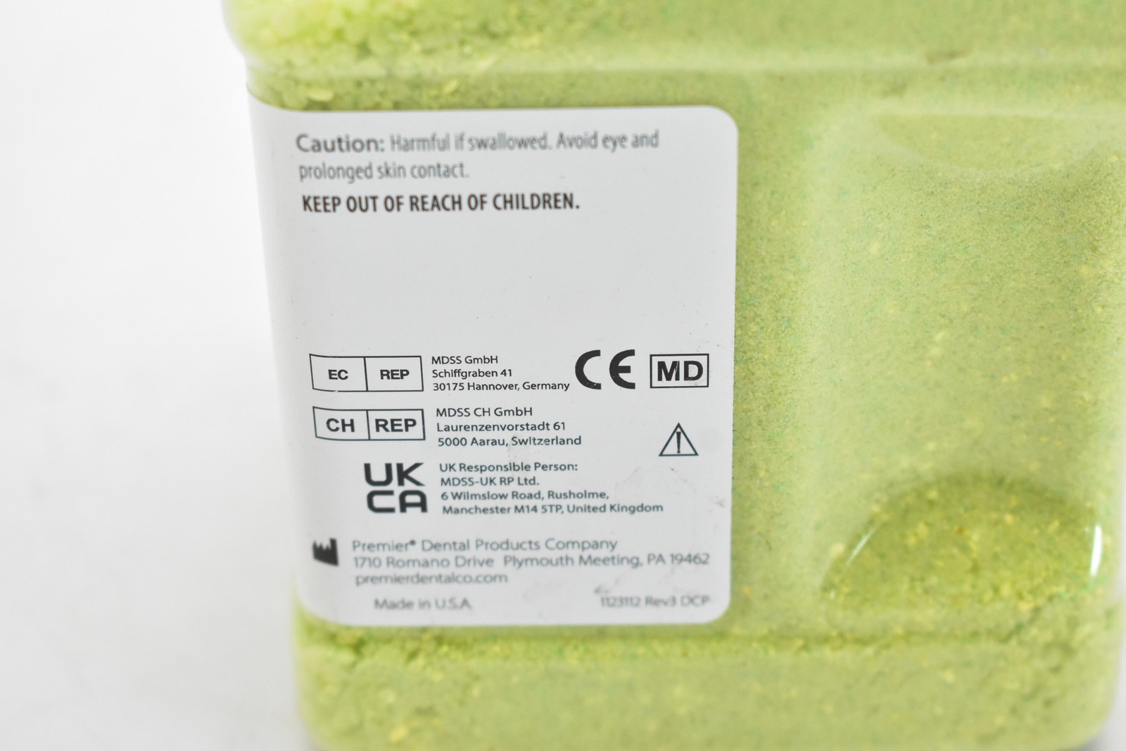 Premier Vac Attak GREEN Dental Evacuation System Cleaner 800g Concentrate USA
