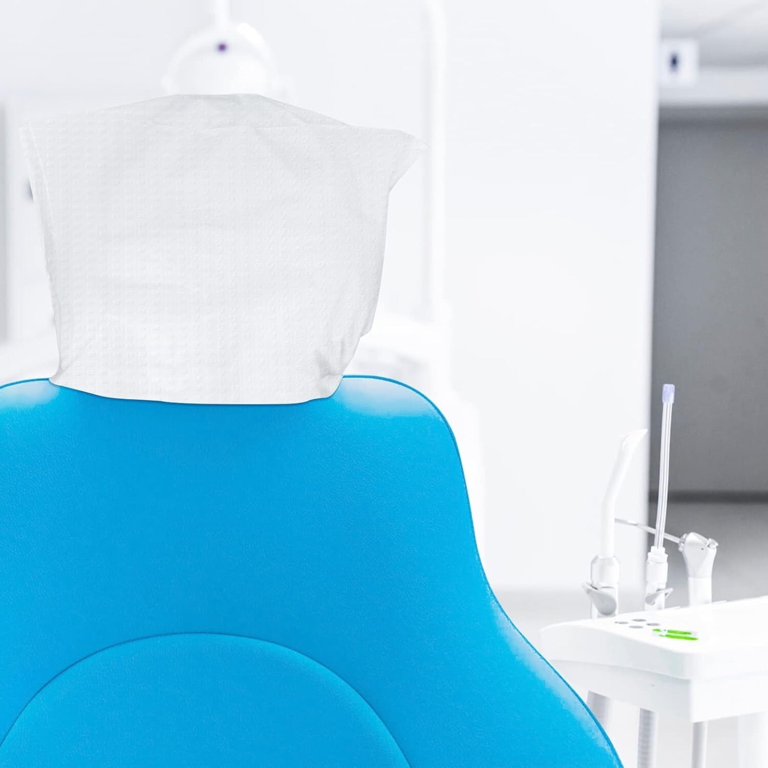 500PCS JMU Dental Headrest Covers Paper Chair Sleeve Waterproof 10″x13″ White