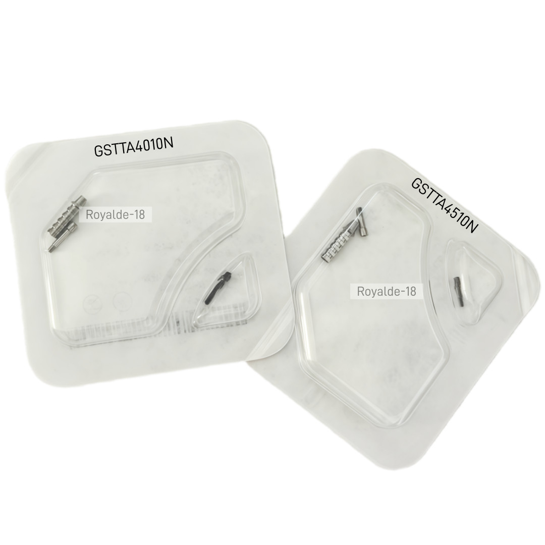 Dental Non-Hex Temporary Abutment Cylinder Mini Regular Ti Screw Fits OSS GH1.0