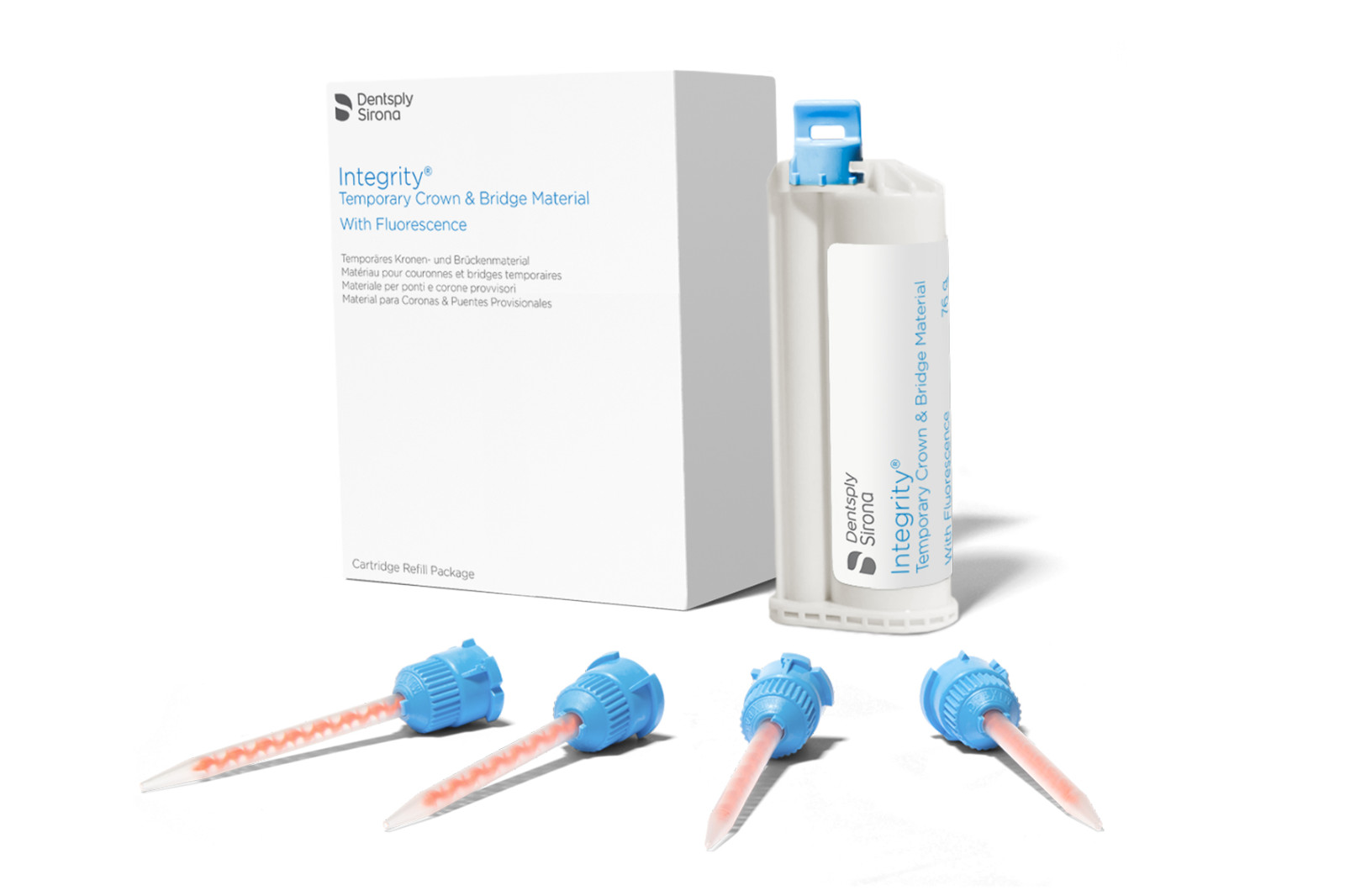 Dentsply Integrity Temporary Crown and Bridge Dental Material Cartridge Shade A2