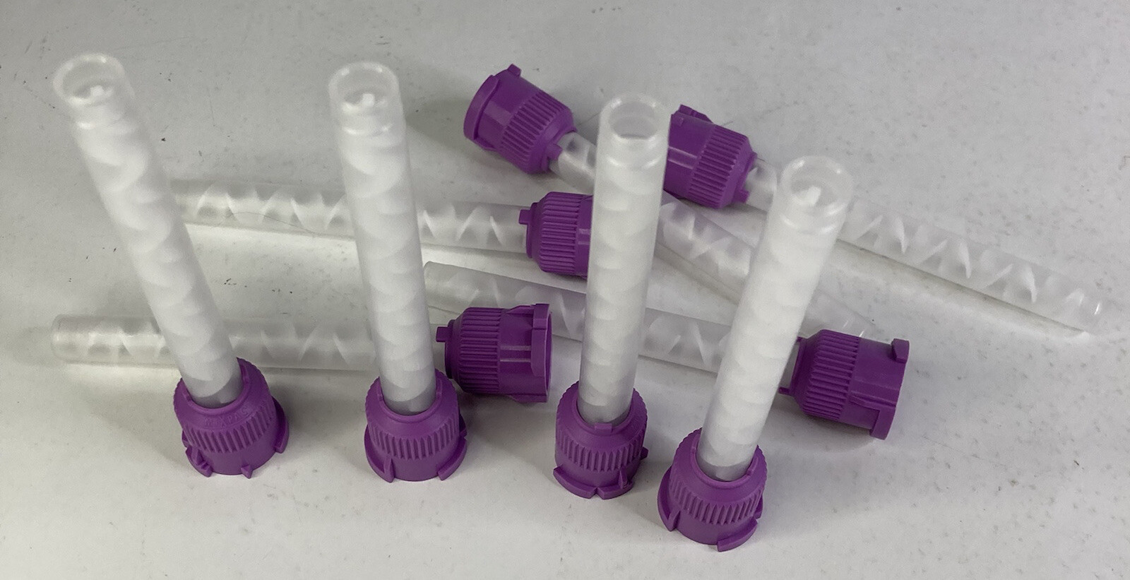 Genuine MIXPAC Dental Impression Mixing Tips 48 pcs Purple 7.5mm 1.1 Ratio_MT131