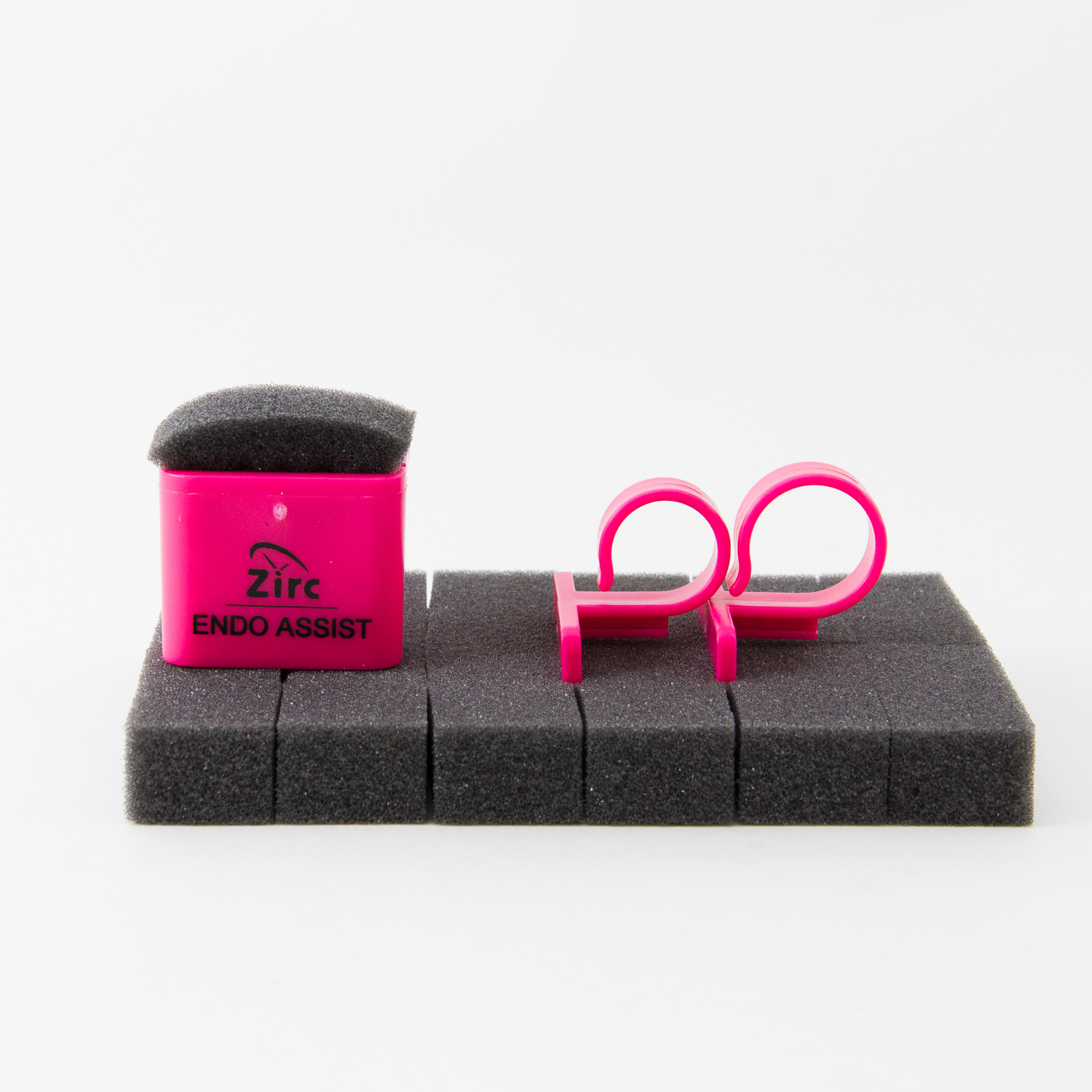 DENTAL ENDODONTIC ASSIST ORGANIZER WITH MEASURING GAUGE AUTOCLAVABLE PINK