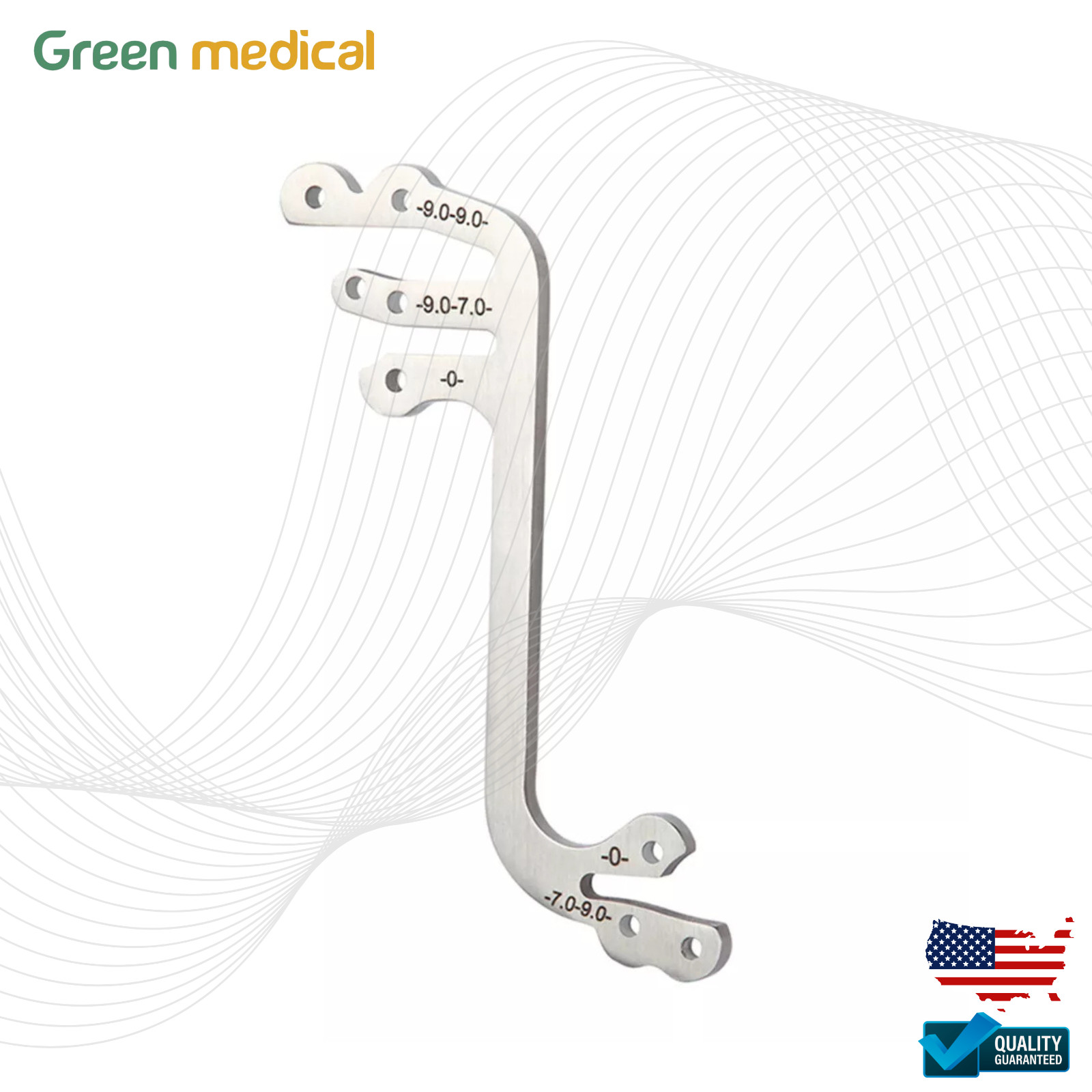 Dental Implant Gauge Surgical Drilling Guide Locator Parallel Depth Pin 5pcs