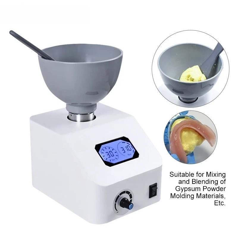 ALGINATE DENTAL MIXER LAB DIE STONE IMPRESSION MATERIAL 110V or 220V