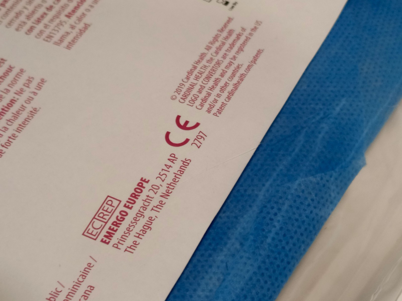 (2) Cardinal Health Convertors Brachial Angiography Drapes, Latex Free, 29458
