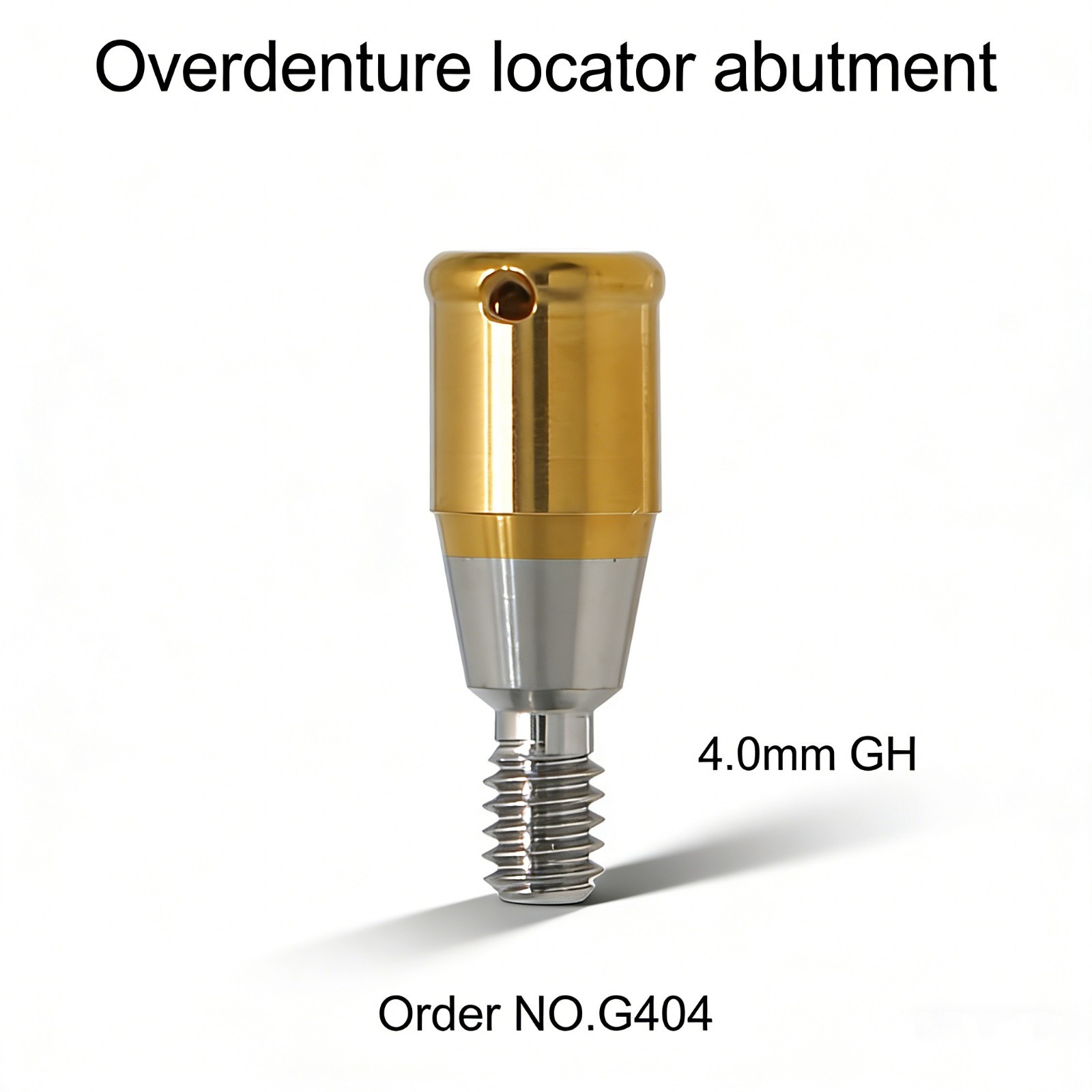 Hiossen ET titanium Locator Abutment Interna Hex Morse Taper Implant Overdenture