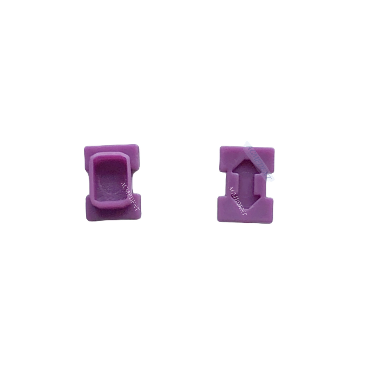 20Pcs Dental ITI Snap Caps Closed Tray RC Impression Coping Fit Straumann Purple