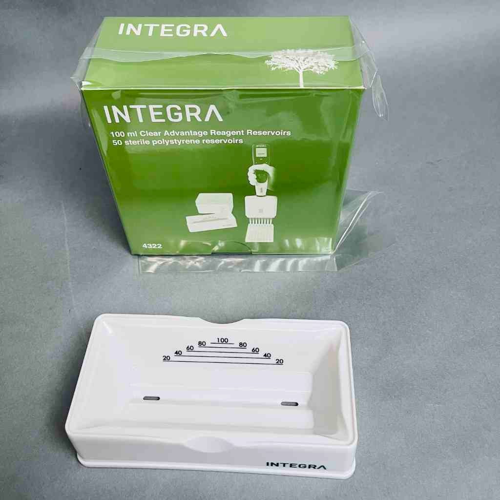 Integra Biosciences Reagent Reservoir 100 ml Clear Polystyrene 200 Basins