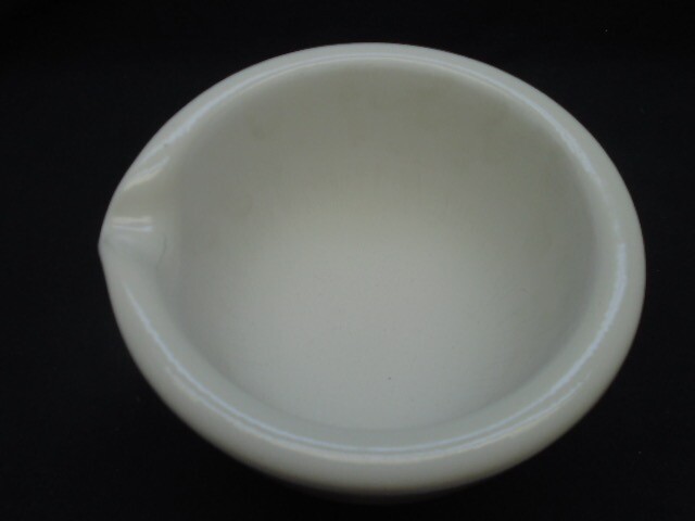 CoorsTek Coors Glazed Porcelain Mortar 750mL 163mm OD x 110mm H 60325