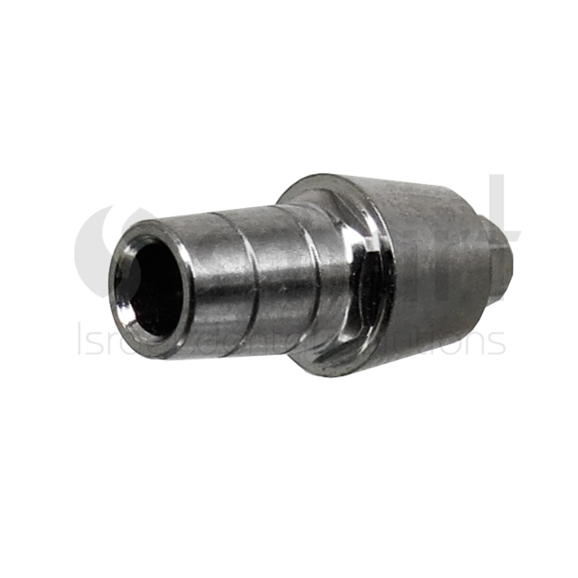 Lotx10 Straight Titanium Abutment Wide shoulder anti rotation 4 mm hex
