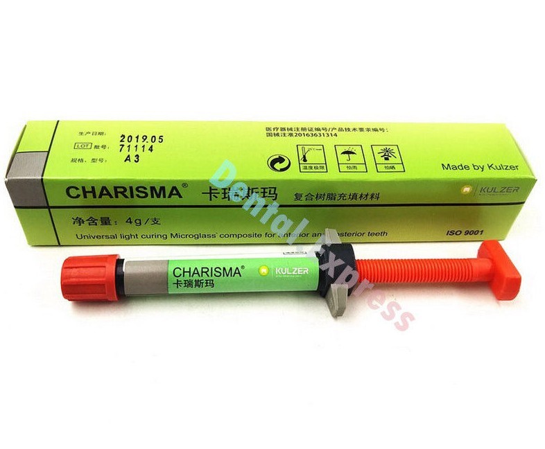 1PC Charisma Syringe Dental Composite Light Cure Resin Tooth Filling Material