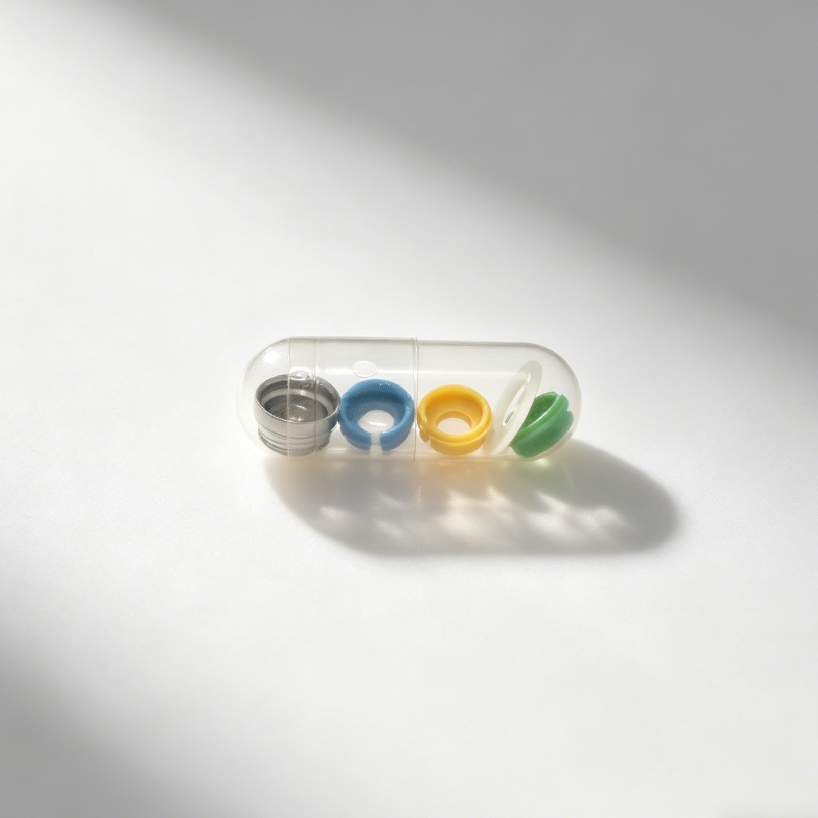 Implant Retention Inserts for Novaloc Overdenture Titanium Housing Kit PEEK Caps