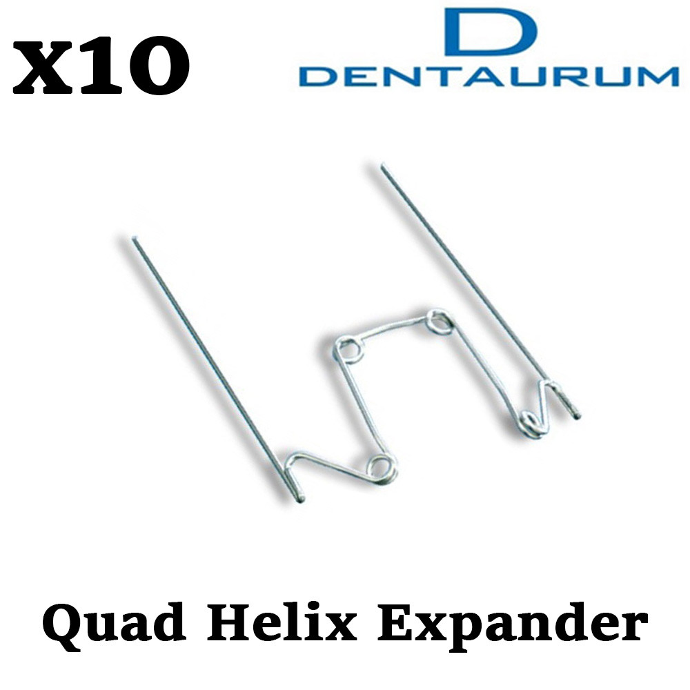 Dental Orthodontic Dentaurum Quad Helix Jaw Expander Cross Bite Treatment 10pcs