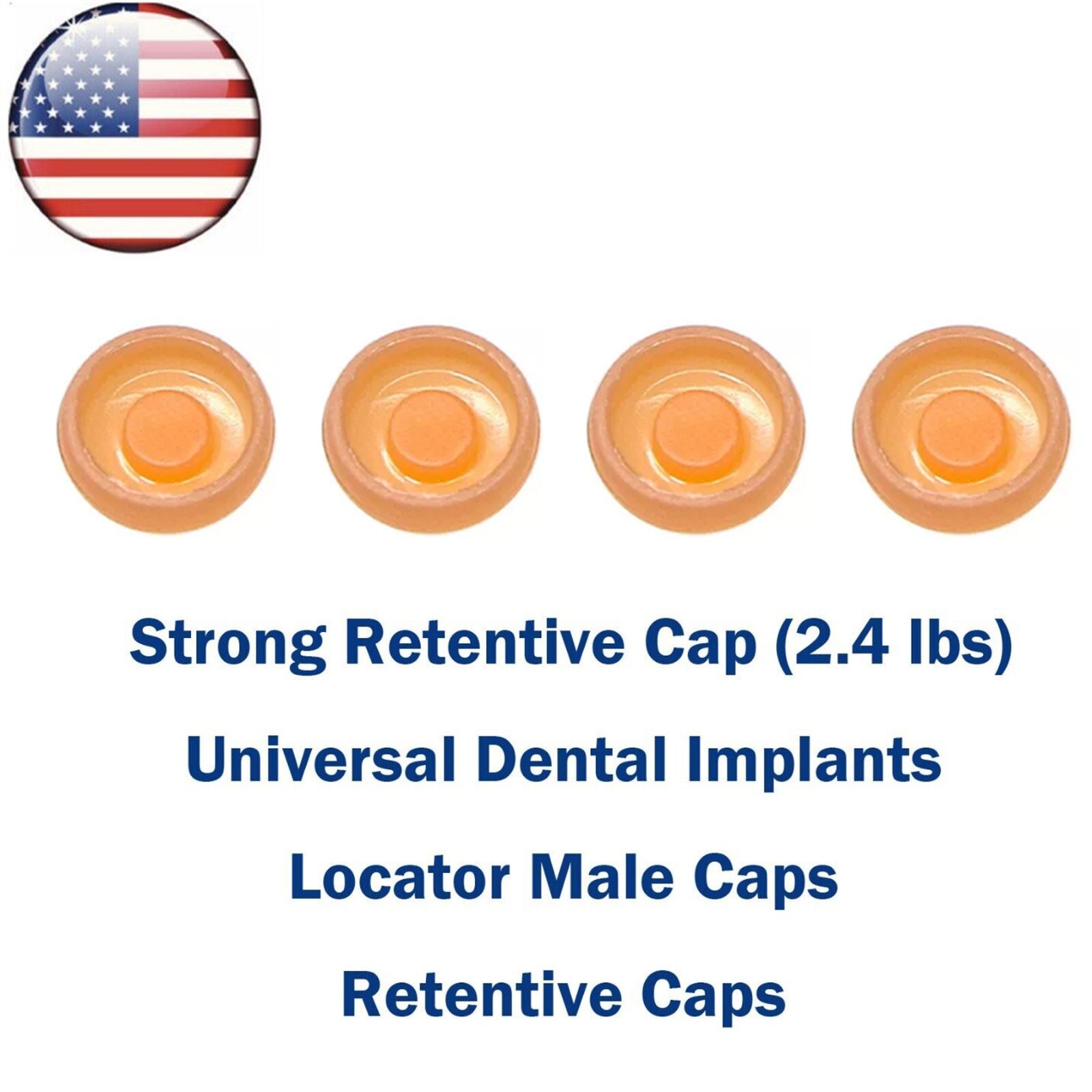 US Dental Locat0r Implant Retention Caps Insertion Extraction Remove Core Tool