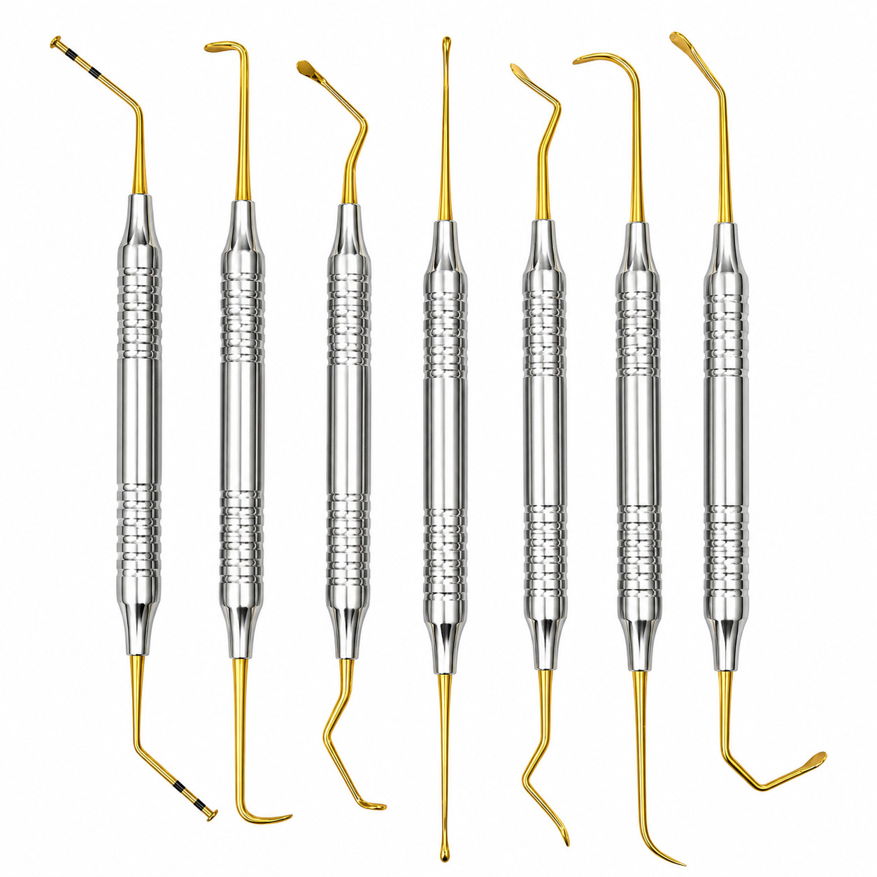 Set of 7 Sinus Lift Dental Elevation Implant Instruments Kit Sterilize Cassette