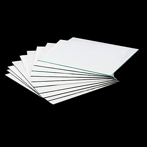 20x20cm Silica Gel TLC Plates – Thin Layer Chromatography, Pack of 10, Glass Bac