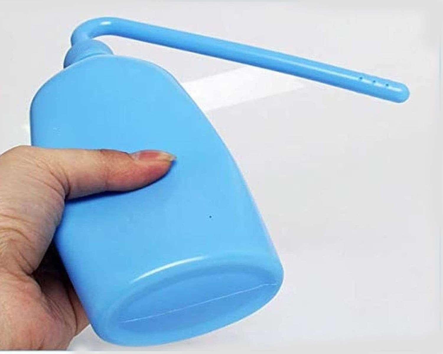2PCS Colostomy Bag Cleaning Tool, Bottle for colostomy Blue