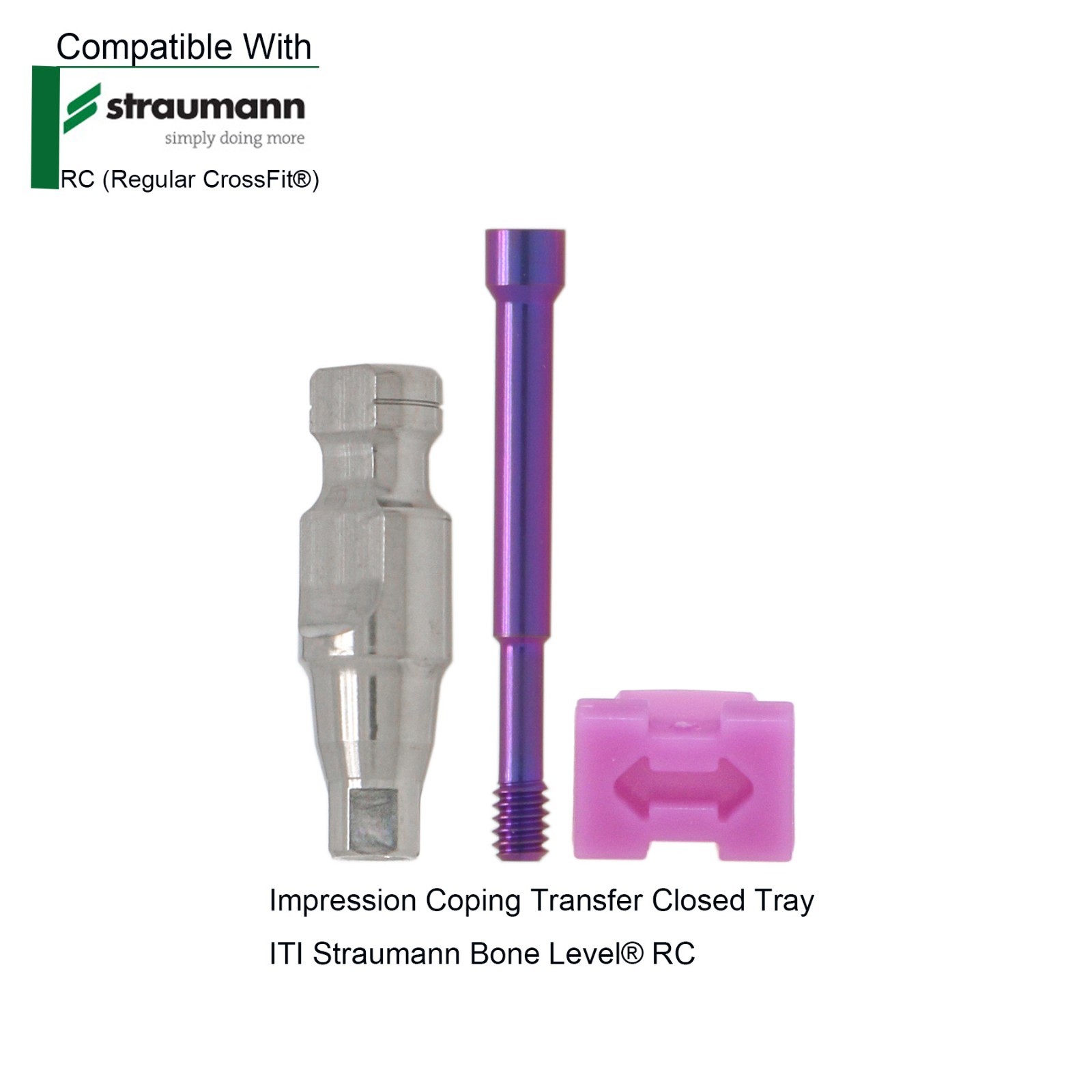 US For Nobel/Hiossen /ITI Dental Transfer Coping Impression Open/Closed Tray