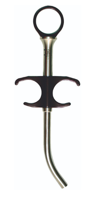 6.0mm Curved Bone Funnel Stainless Steel Carries 2.6cc Bone Material A-Titan