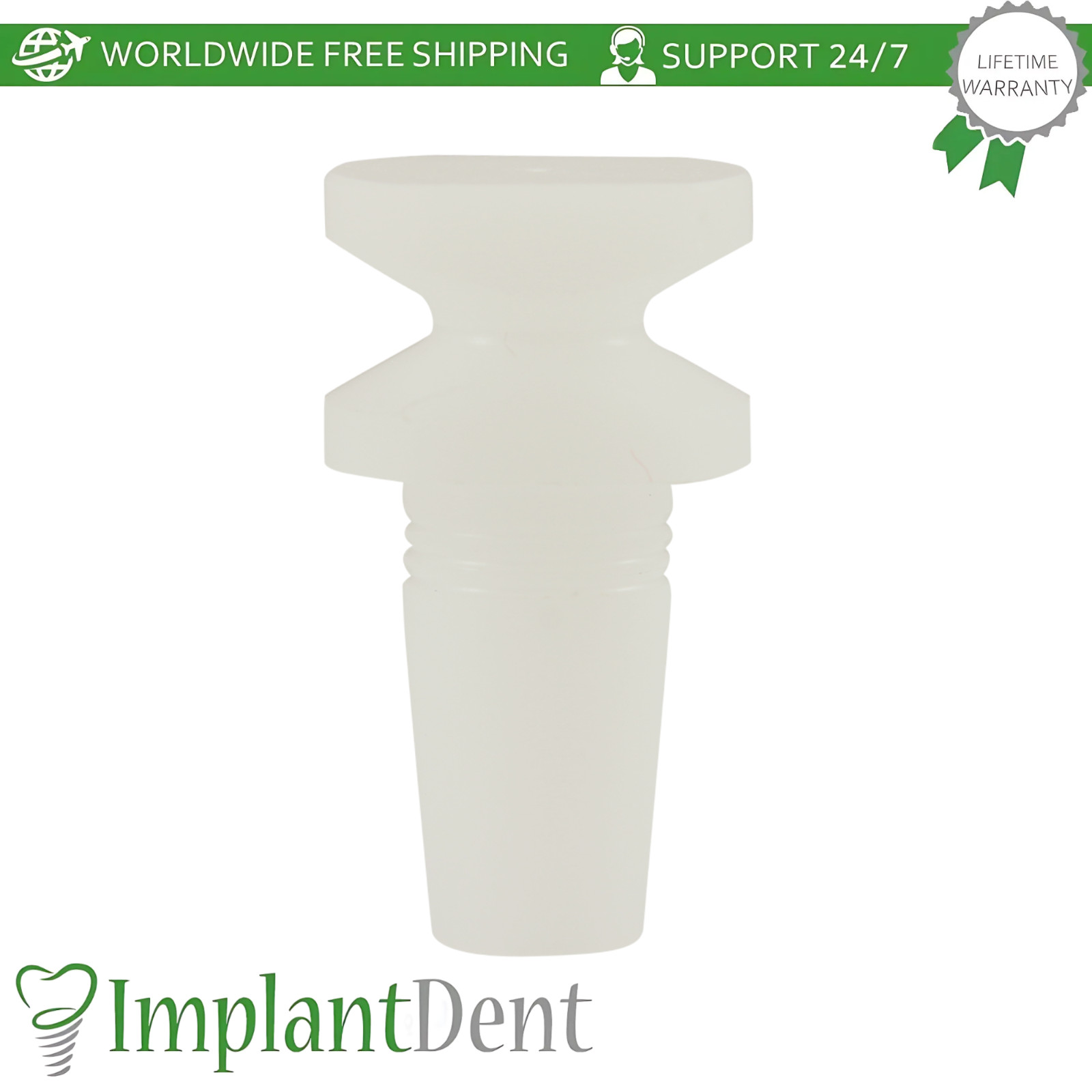 Dental OPIB Flexible Neck One Piece Titanium Fixture Set Immediate Loading