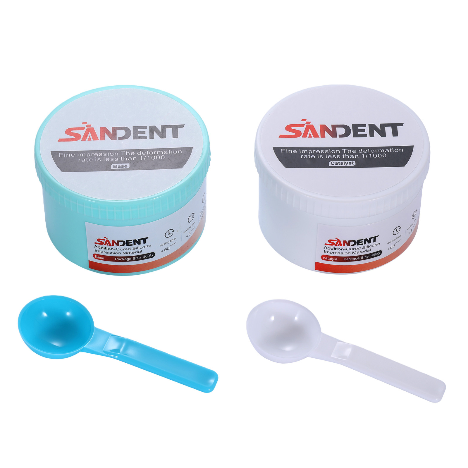 A-Silicone Impression Putty Soft Regular Set 200 mL + 200 mL