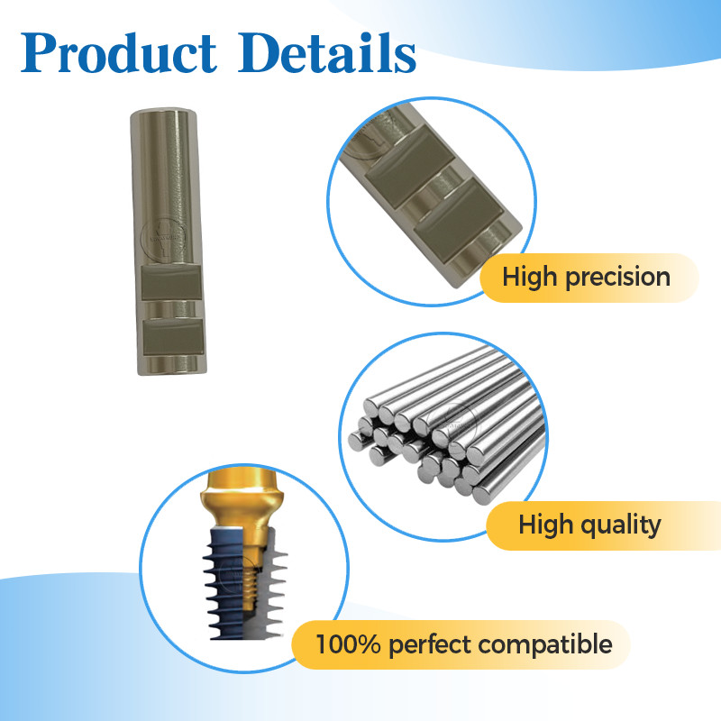4-20 pcs Dental Lab Analog Replica compatible with ICX Regular Internal Hex