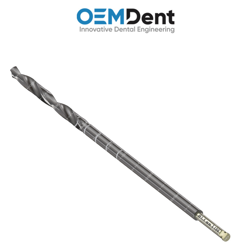 Zygomatic Drill Ø3.5mm For Zygomatic Fixtures Screw Instrument Tool System