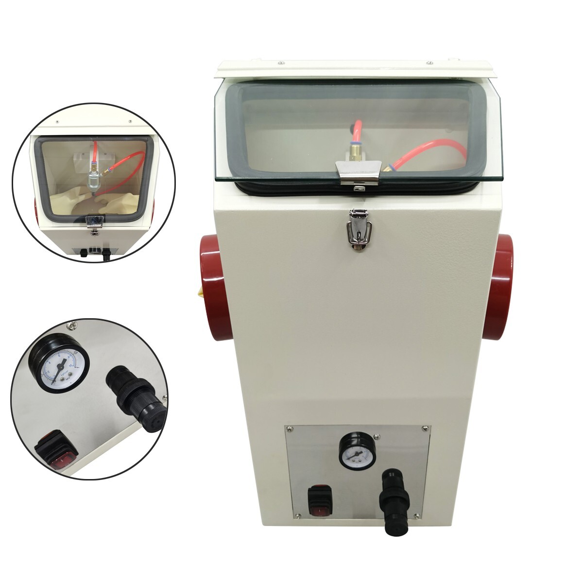 Sand Blasting Machine Automatic Circulation Sandblaster Dental Lab Equipment