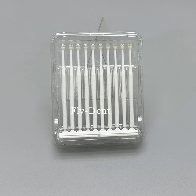 200pc Dental Bonding Stick Rod Restoration Veneer Crown Applicator Adhesive Tip