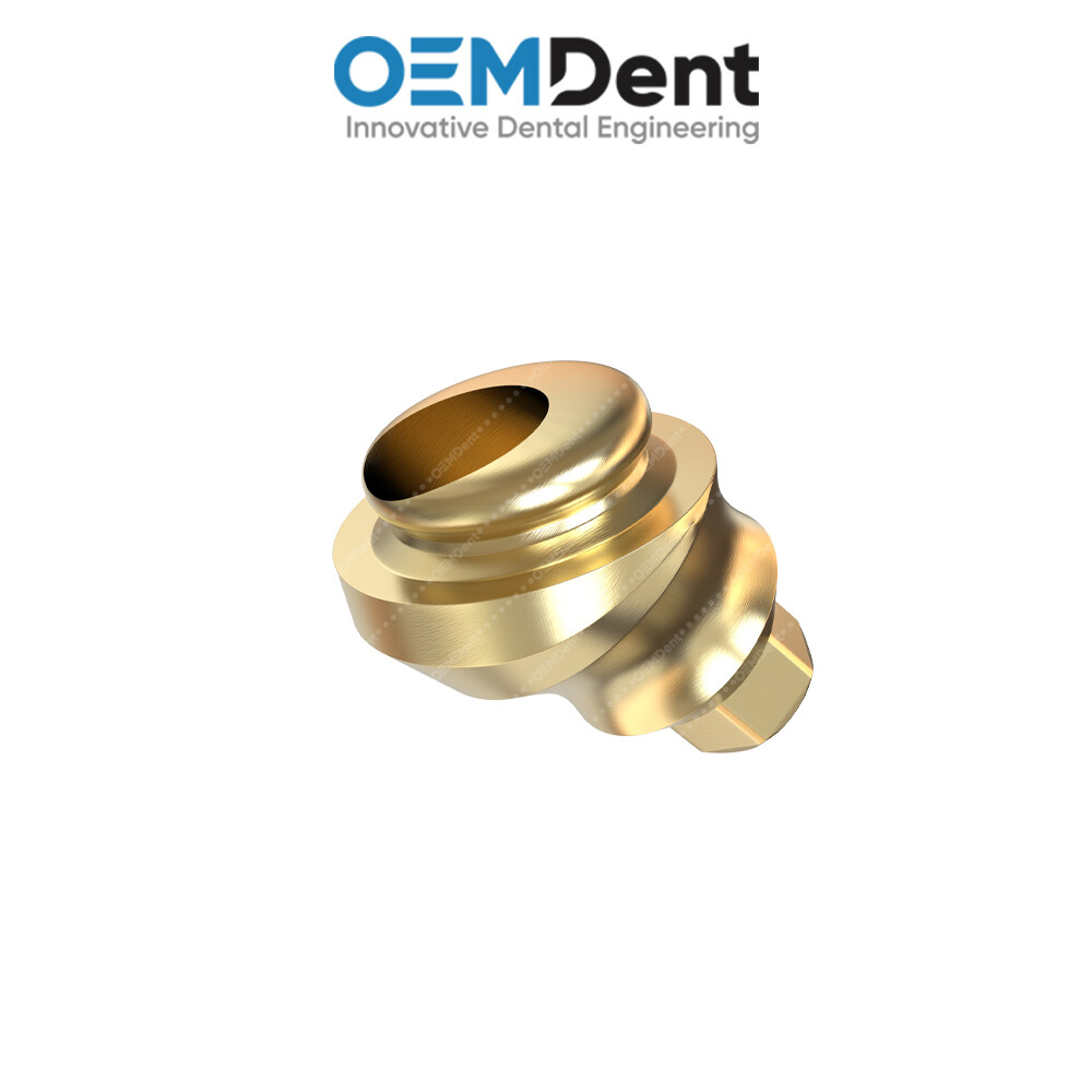 Angulated 30° Loc Attachment – Paltop® Int Hex 2.42mm Compatible