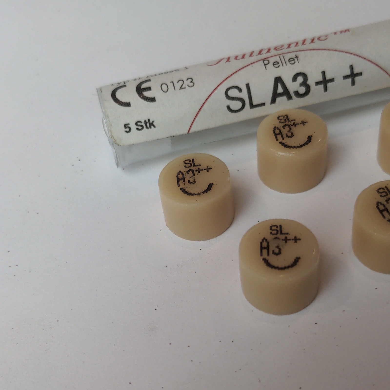 Ceramay SLA3++ Authentic Ceramic Ingots/Pellets for Dental Laboratory 5 Pieces