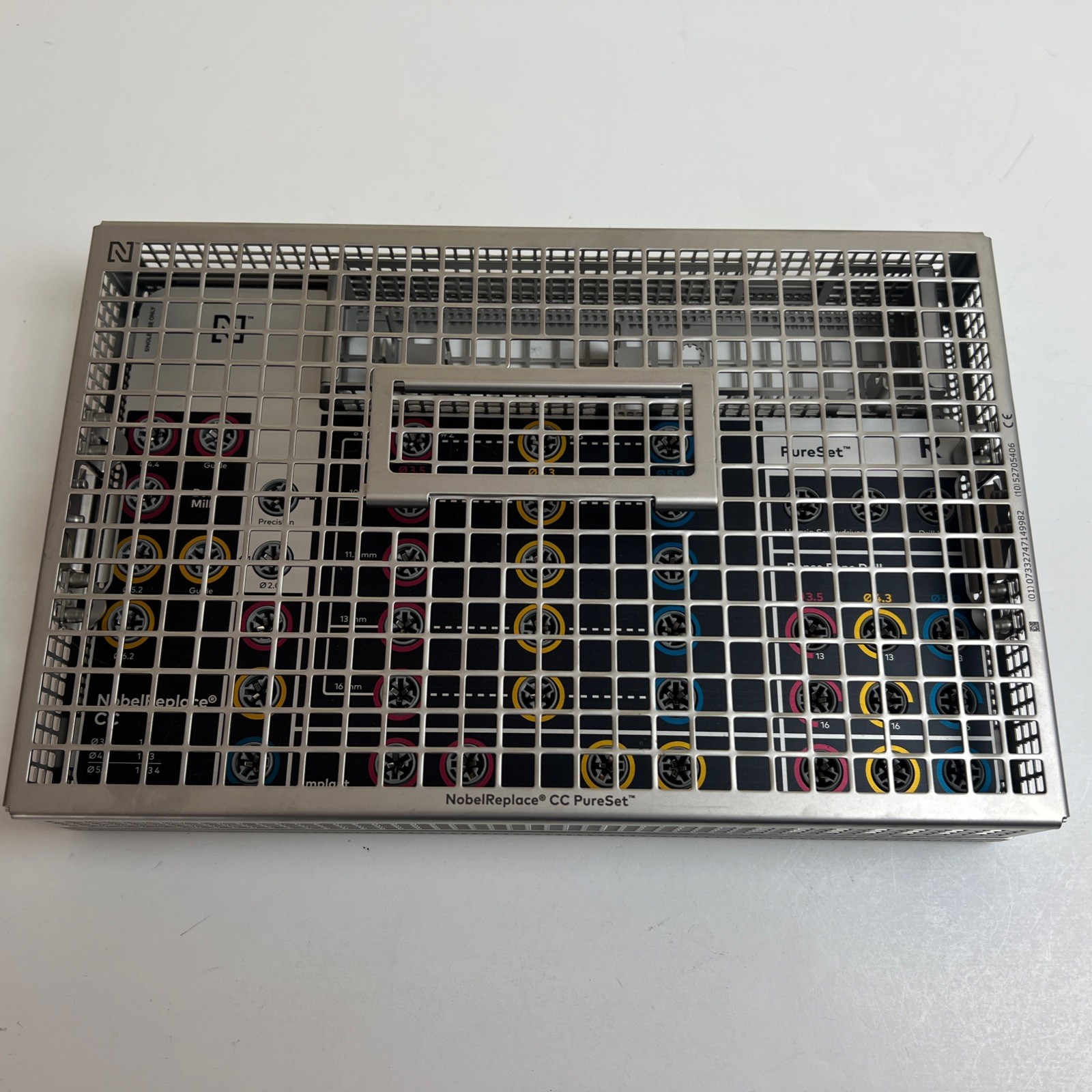 NobelReplace CC Guided PureSet Cassette Basket Tray Case Only
