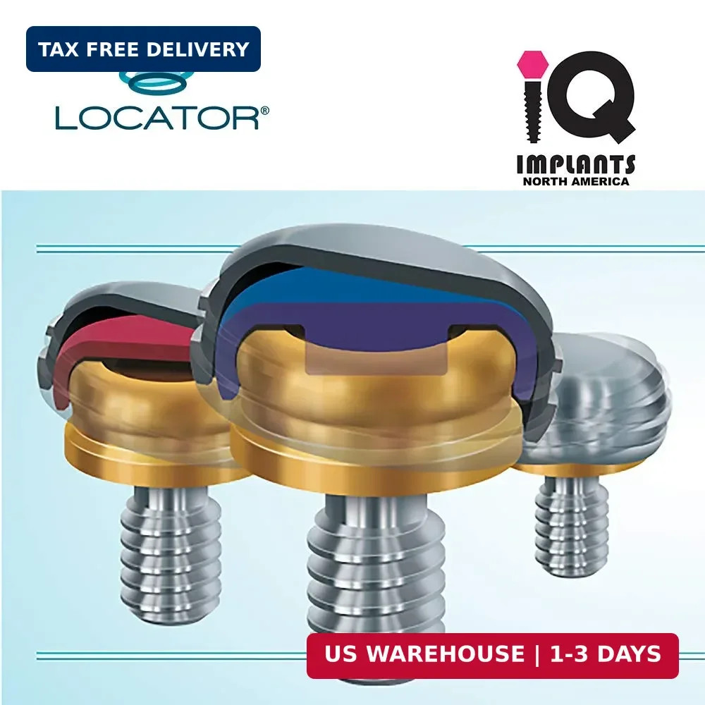Locator Genuine Original Replacement Male Retention Inserts Caps, Extended Range