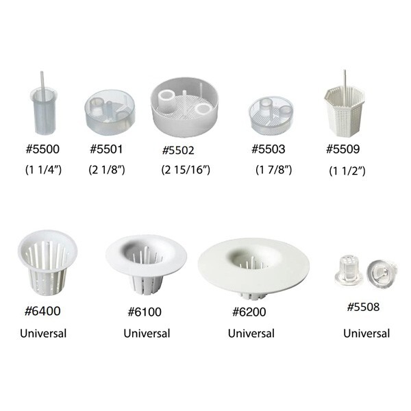 Disposable Evacuation Traps #5503 (1 7/8″) 144 Pcs