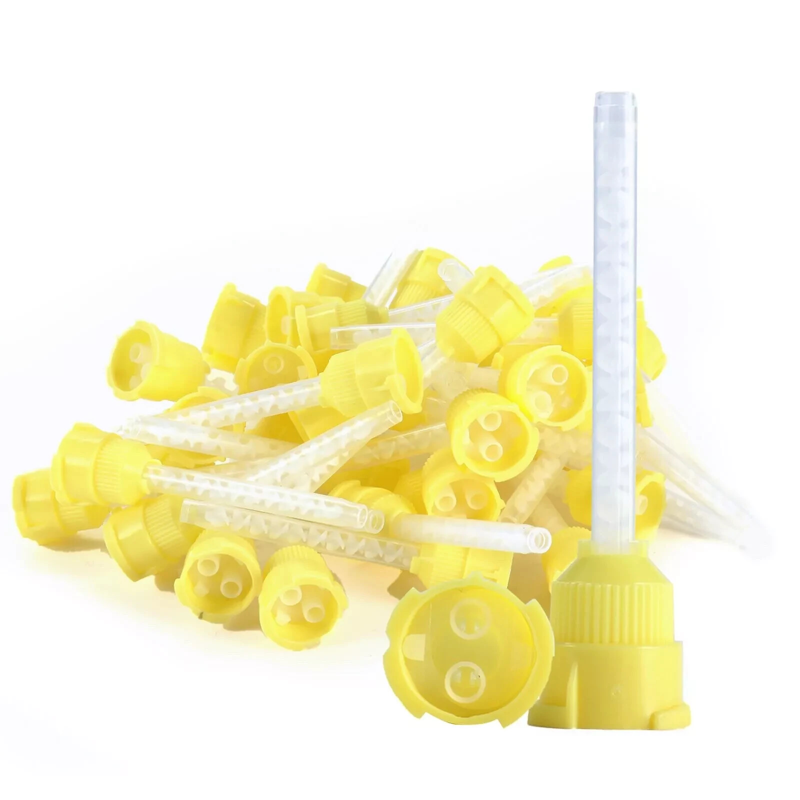 100Pc Dental Mixing Tips 6.5mm /5.4mm /4.2mm Grown &Bridge Impression VPS PVS
