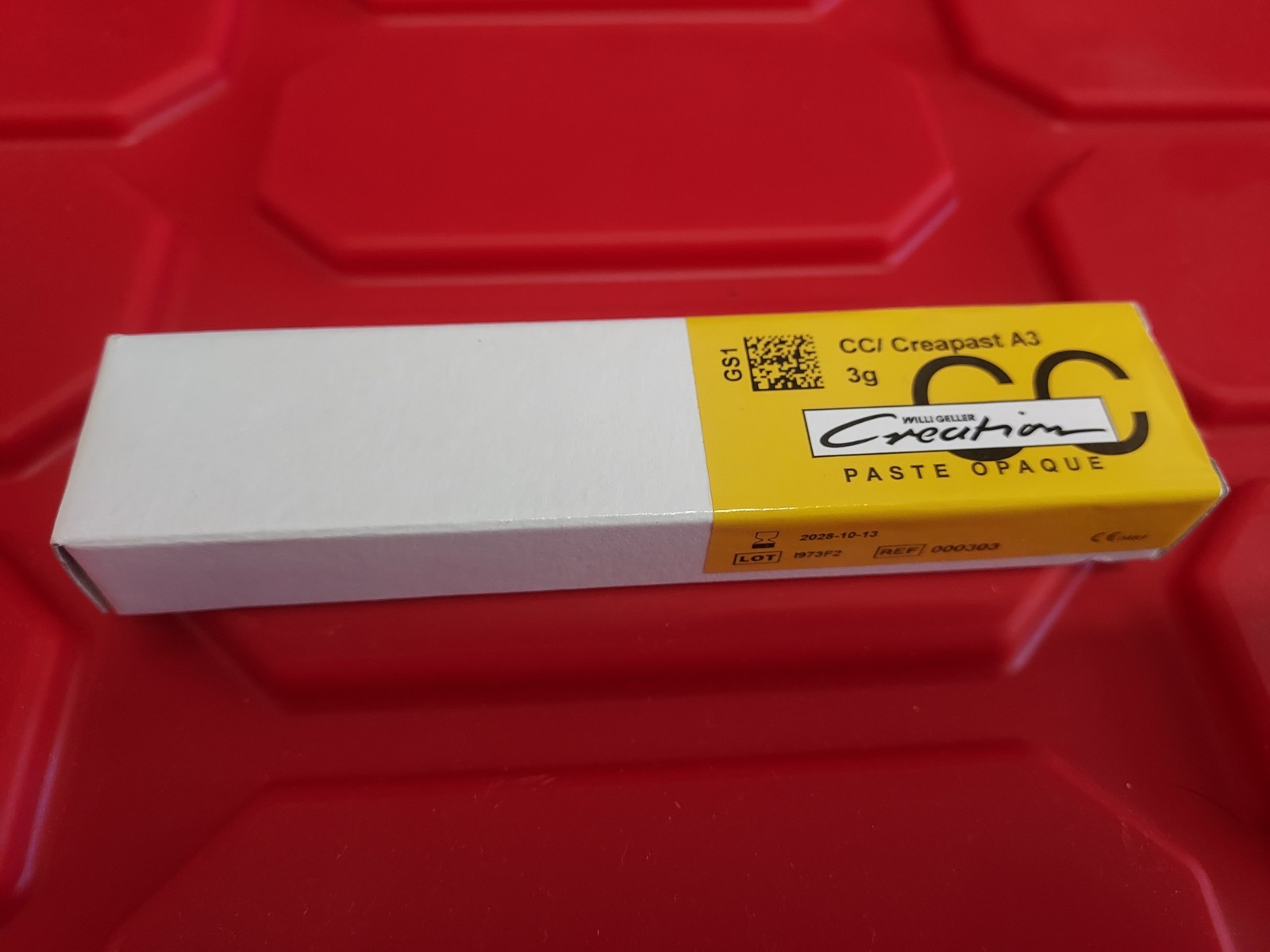 Willi Geller Creation CC Creapast A3 Paste Opaque 3g Dental REF 000303