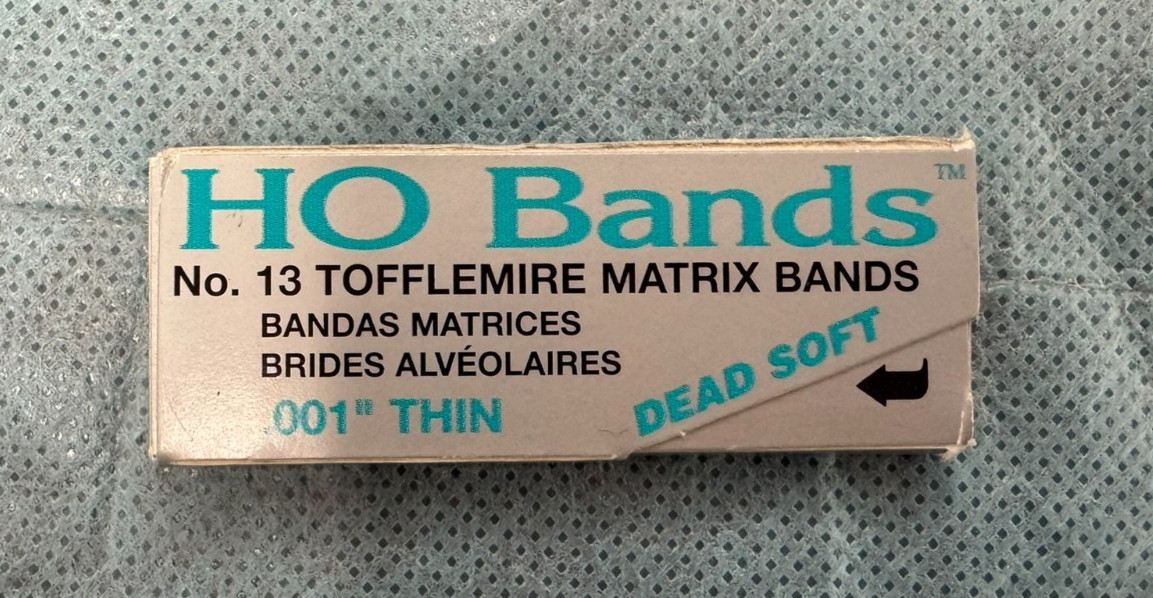 HO Bands Tofflemire Matrix Regular/Dead Soft 100/pk choose